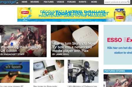 AOL launches UK edition of Engadget in global tech site expansion